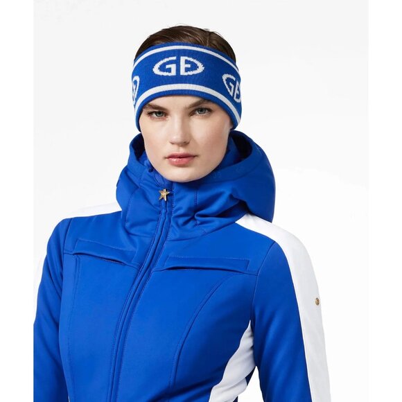 Goldbergh Tiara Headband in Dazzling Blue New Womens Skit Hair Wrap Tie - Picture 7 of 7